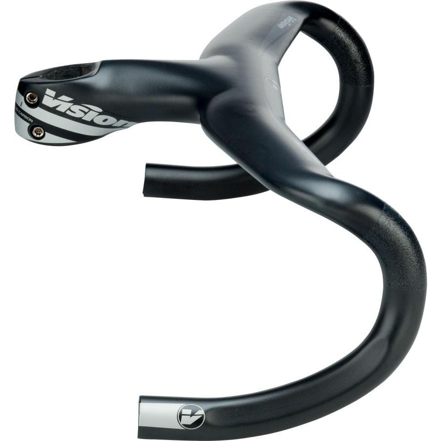 Vision Metron 5D Drop Handlebar - Carbon, Integrated, 42cm, Black, 120mm