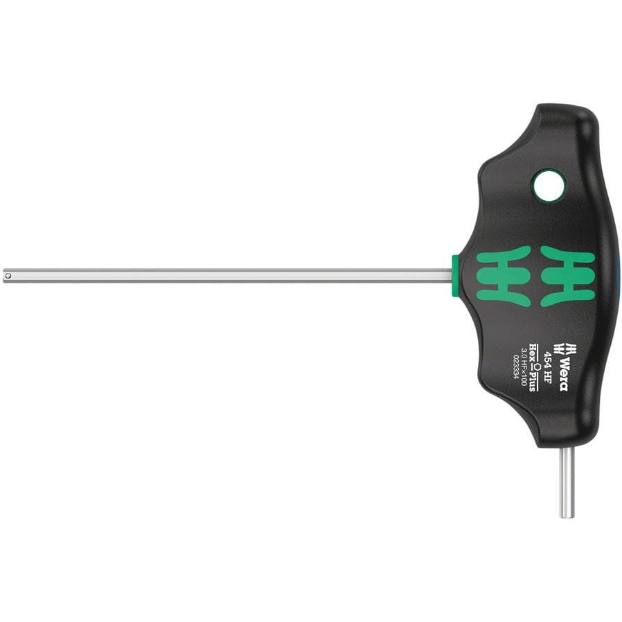 Wera 454 HF T-handle hexagon screwdriver Hex-Plus with holding function Bike Tool, 3 x 100 mm