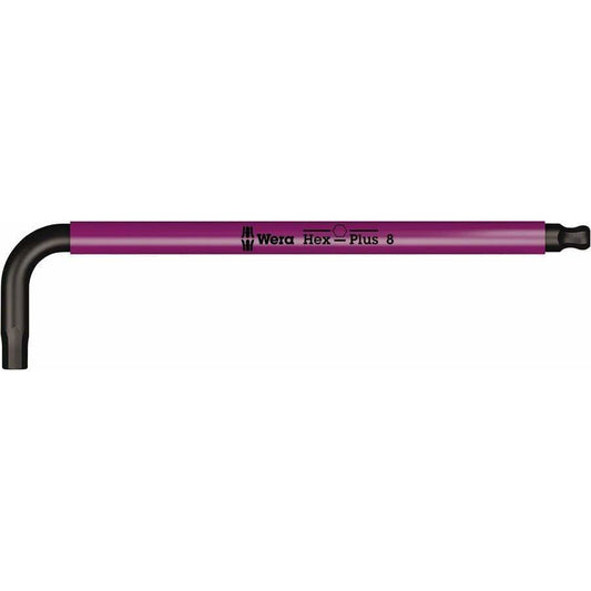 Wera 950 SPKL L-Key Hex Bike Wrench - 8mm, Purple