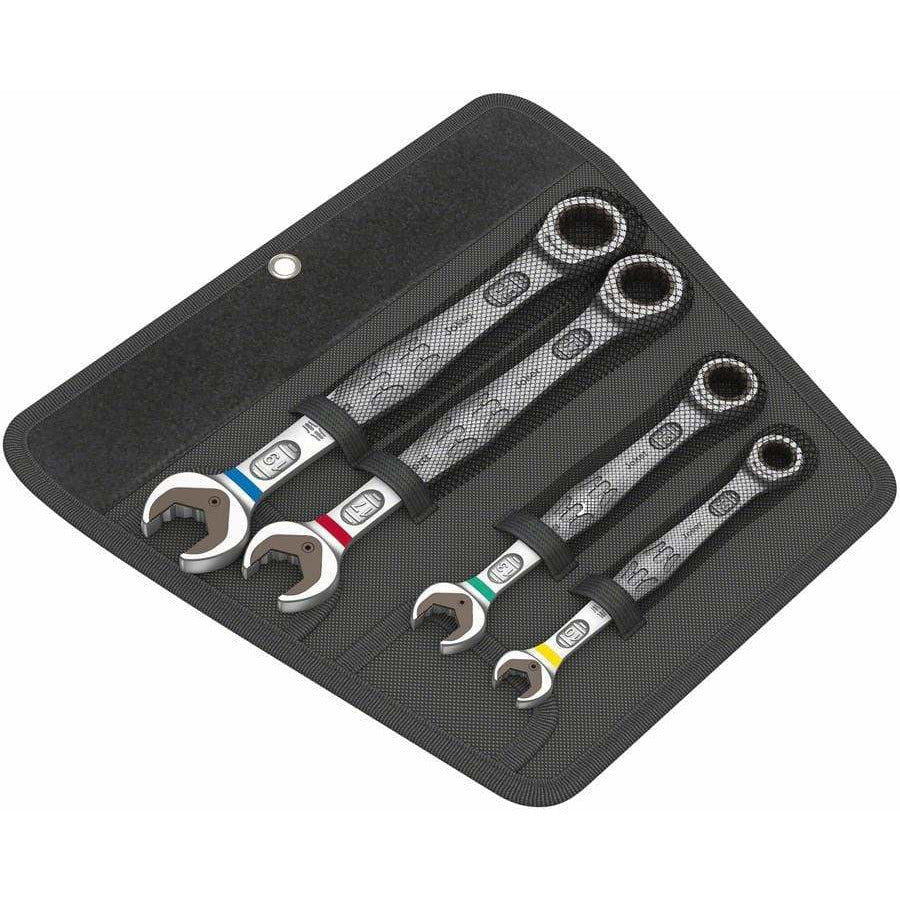 Wera Joker Ratcheting Combination Bike Wrench Set - 4 Piece