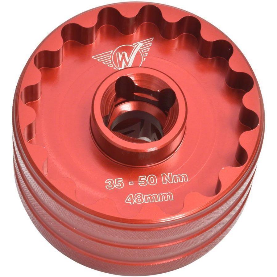 Wheels Manufacturing BBTOOL-48-44 Bottom Bracket Socket Bike Tool for 48.5mm and 44mm 16-Notch Cups