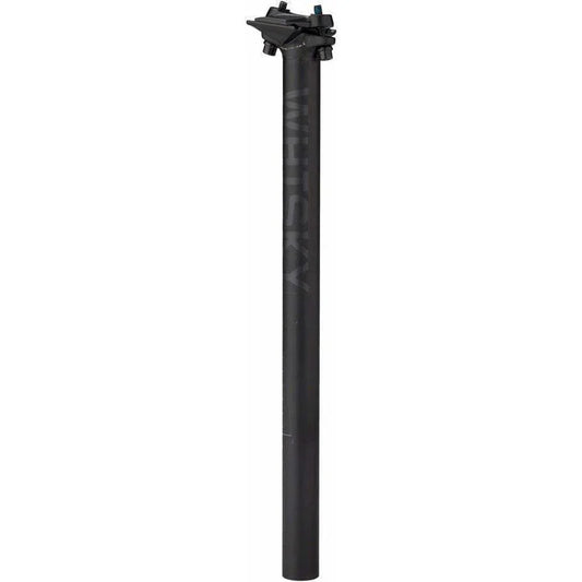 Whisky Parts Co. WHISKY No.7 Alloy Seatpost - 27.2 x 400mm, 0mm Offset, Matte Black