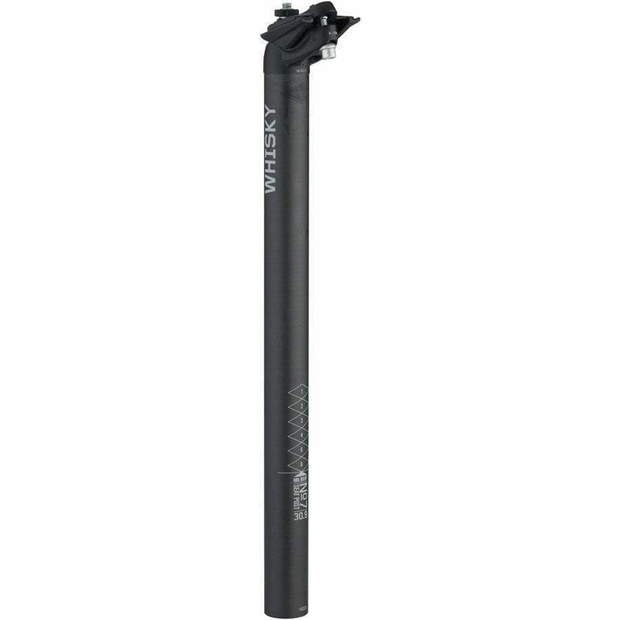 WHISKY No.7 Carbon Seatpost - 30.9 x 400mm, 18mm Offset, Matte Carbon