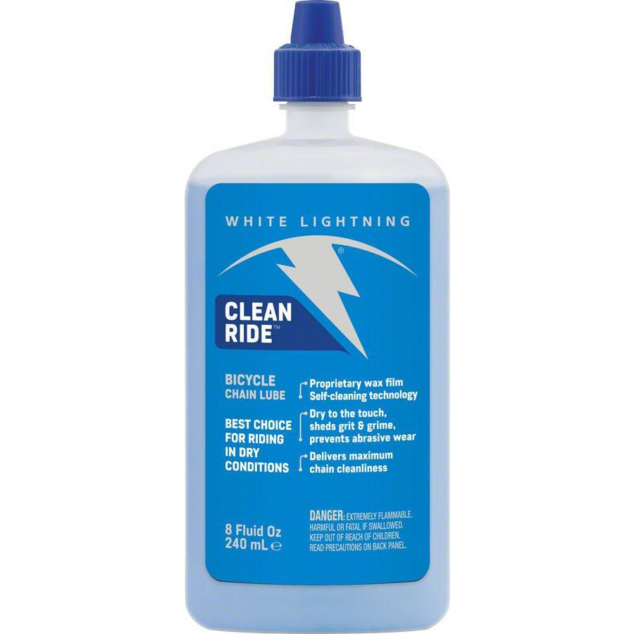 White Lightning Clean Ride Bike Chain Wax Lube - 8 fl oz