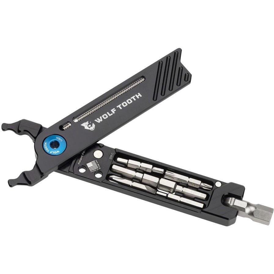 Wolf Tooth 8-Bit Bike Pliers, Blue Bolt