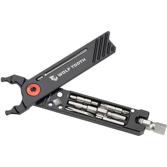 Wolf Tooth 8-Bit Bike Pliers, Red Bolt