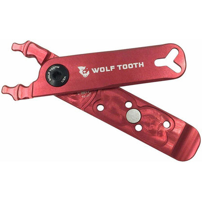 Wolf Tooth Bike Masterlink Combo Pack Pliers - Red