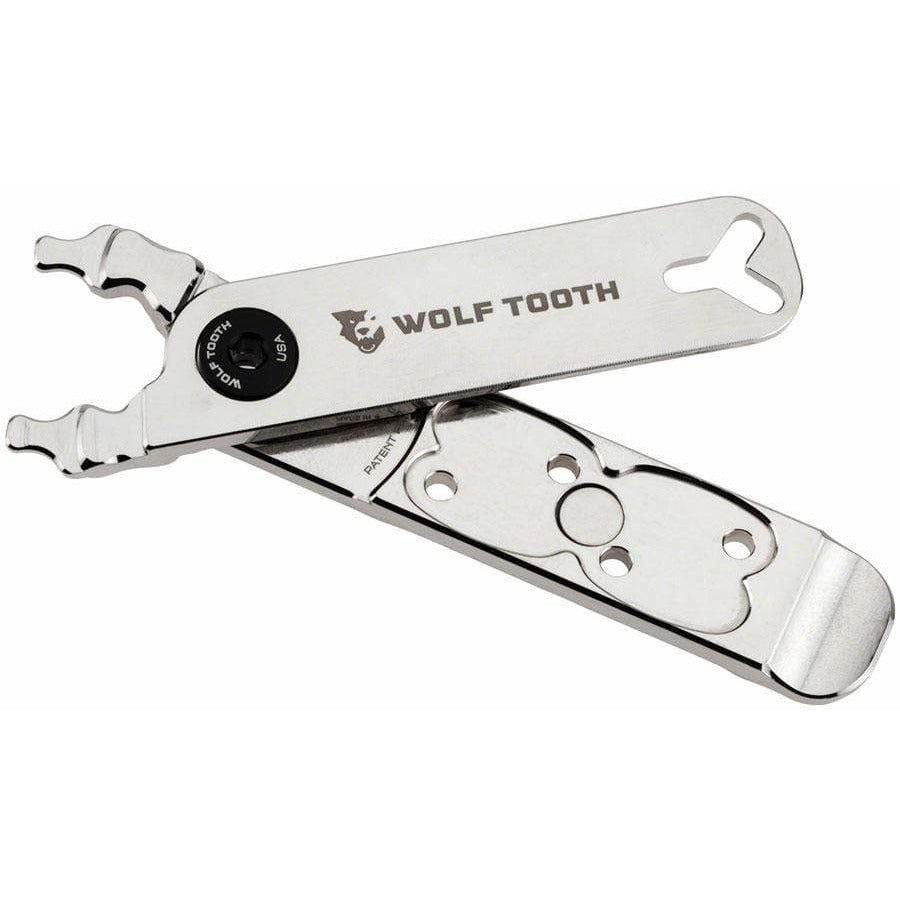 Wolf Tooth Bike Masterlink Combo Pack Pliers - Silver/Black