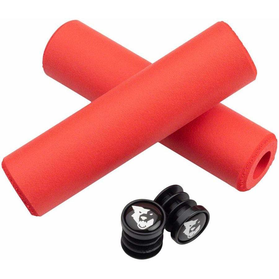 Wolf Tooth Fat Paw Bike Handlebar Grips - Red