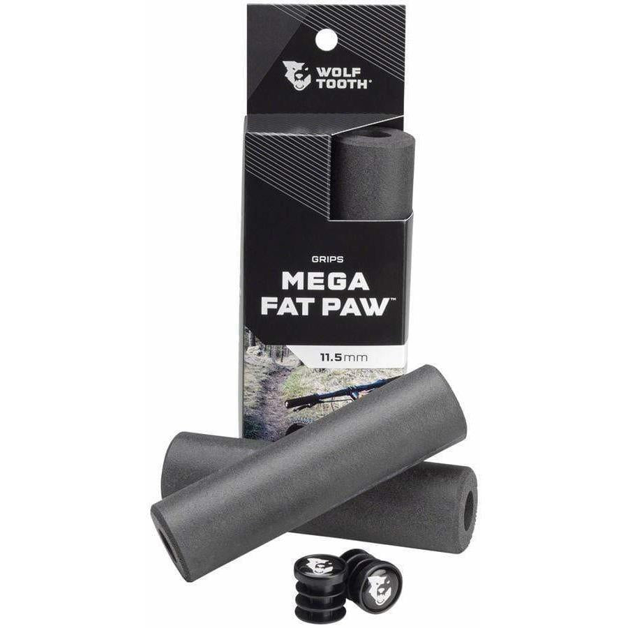 Wolf Tooth Mega Fat Paw Bike Handlebar Grips - Black