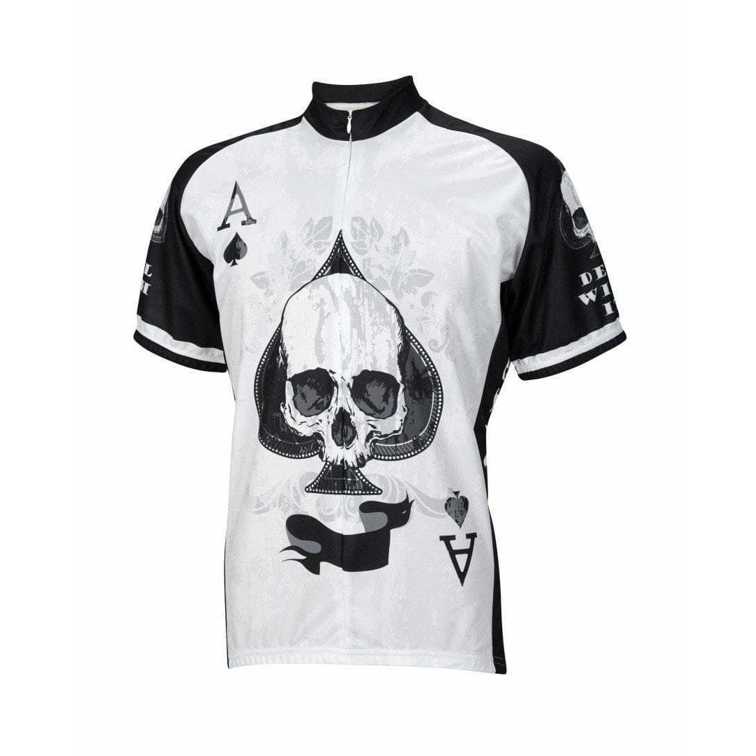 World Jerseys Men's Ace of Spades Road Bike Jersey