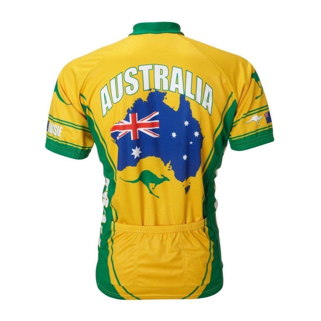 World Jerseys Men's Australia Road Bike Jersey