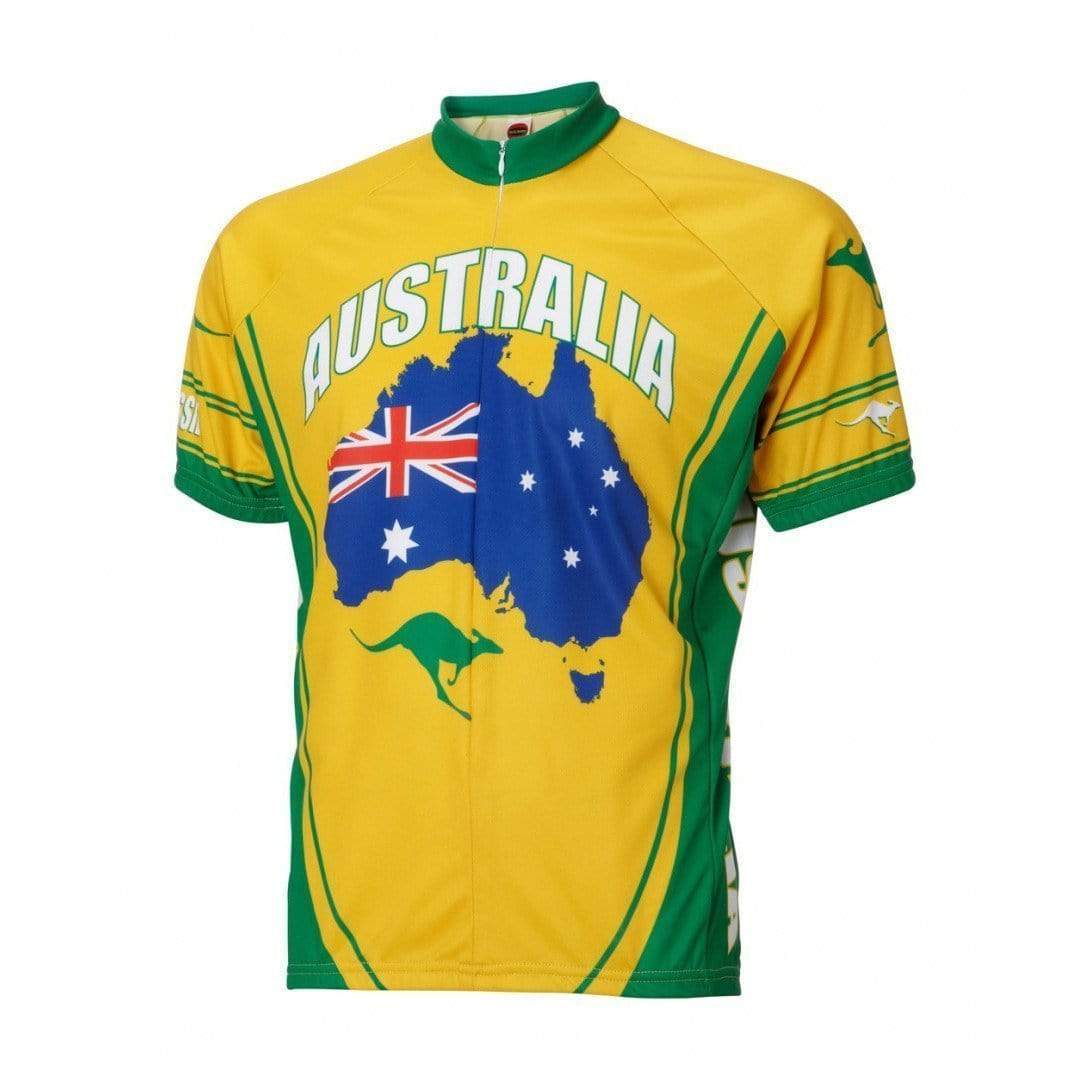 World Jerseys Men's Australia Road Bike Jersey