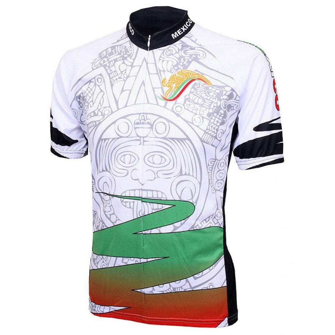 World Jerseys Men's Aztec Road Bike Jersey