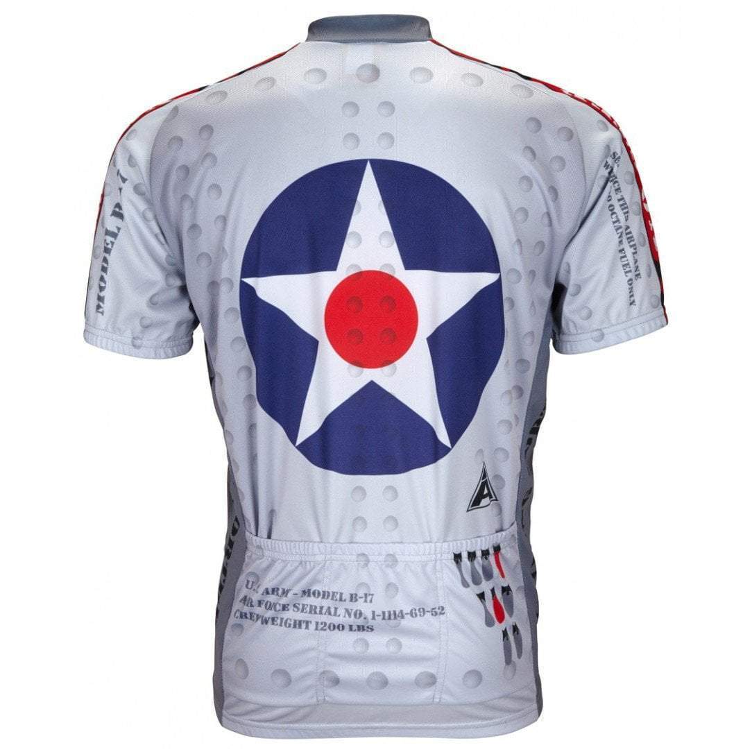 World Jerseys Men's B-17 Flying Fortress Road Bike Jersey