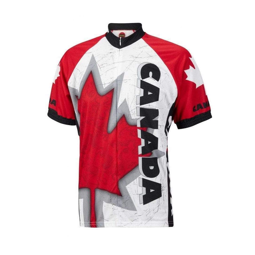 World Jerseys Men's Canada Road Bike Jersey