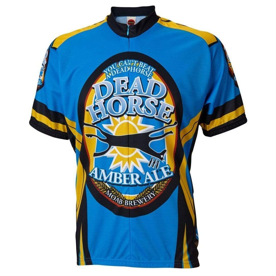 World Jerseys Men's Dead Horse Ale Road Bike Jersey