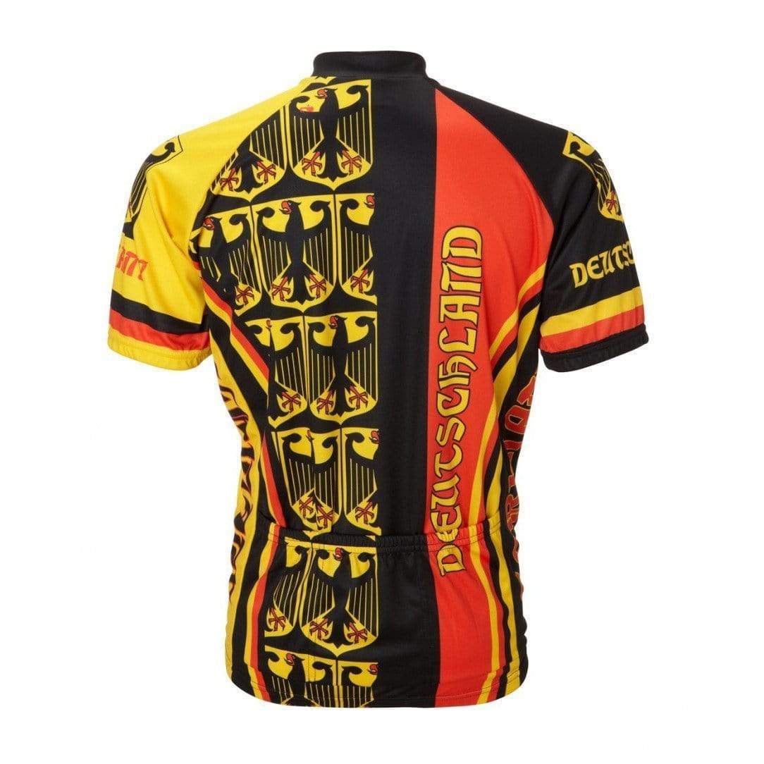 World Jerseys Men's Deutschland Road Bike Jersey