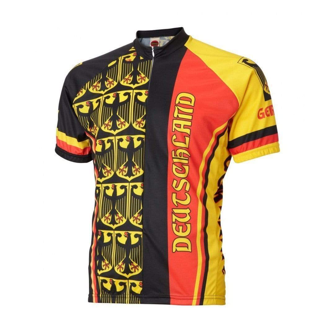 World Jerseys Men's Deutschland Road Bike Jersey