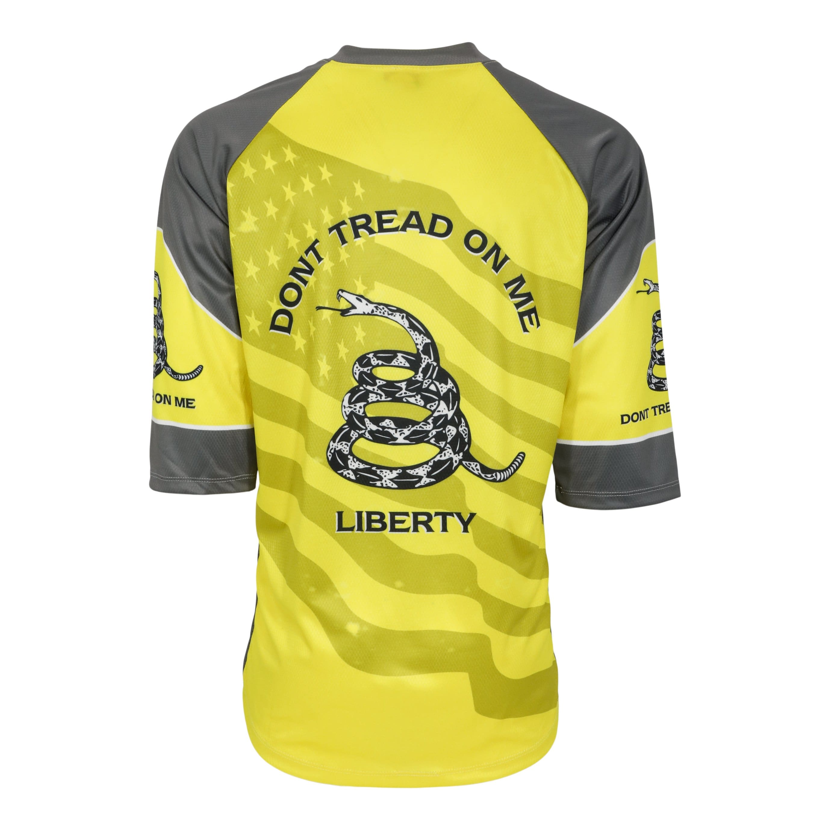 World Jerseys Men's Don't Tread On Me Mountain Bike Jersey