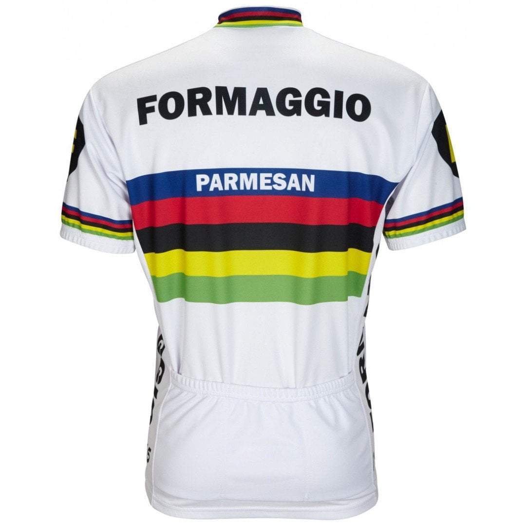 World Jerseys Men's Formaggio 1965 World Champ Road Bike Jersey