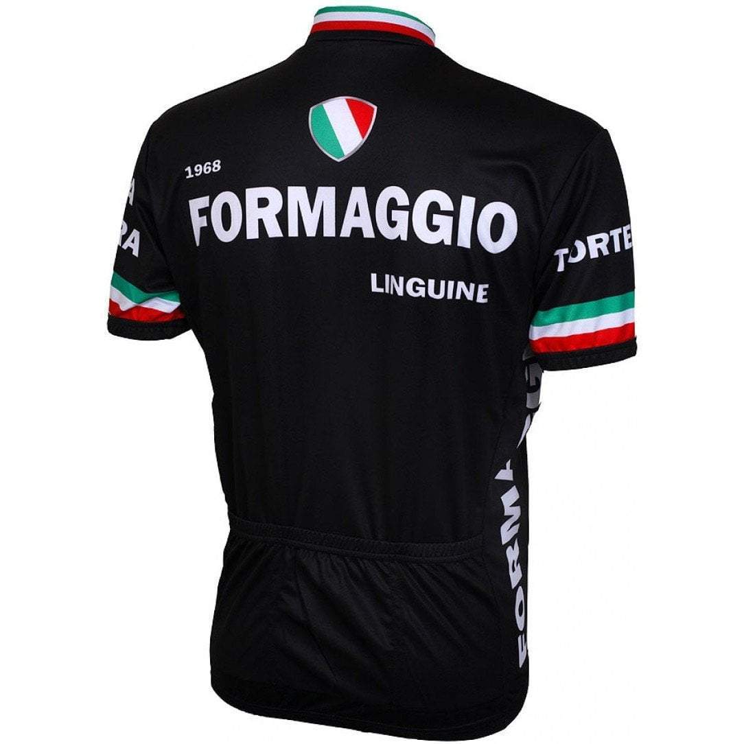 World Jerseys Men's Formaggio 1968 Retro Road Bike Jersey