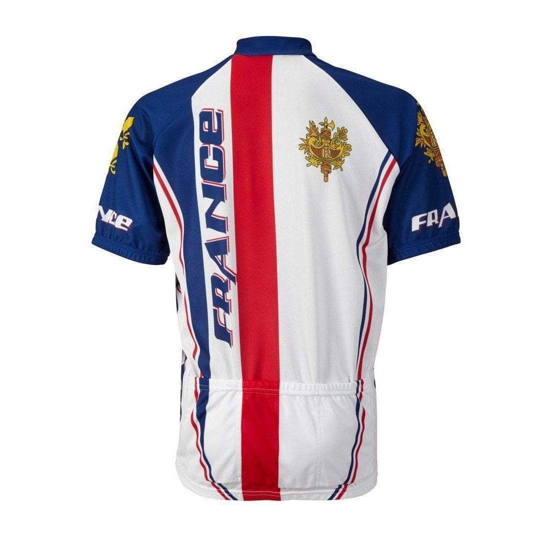 World Jerseys Men's France Road Bike Jersey