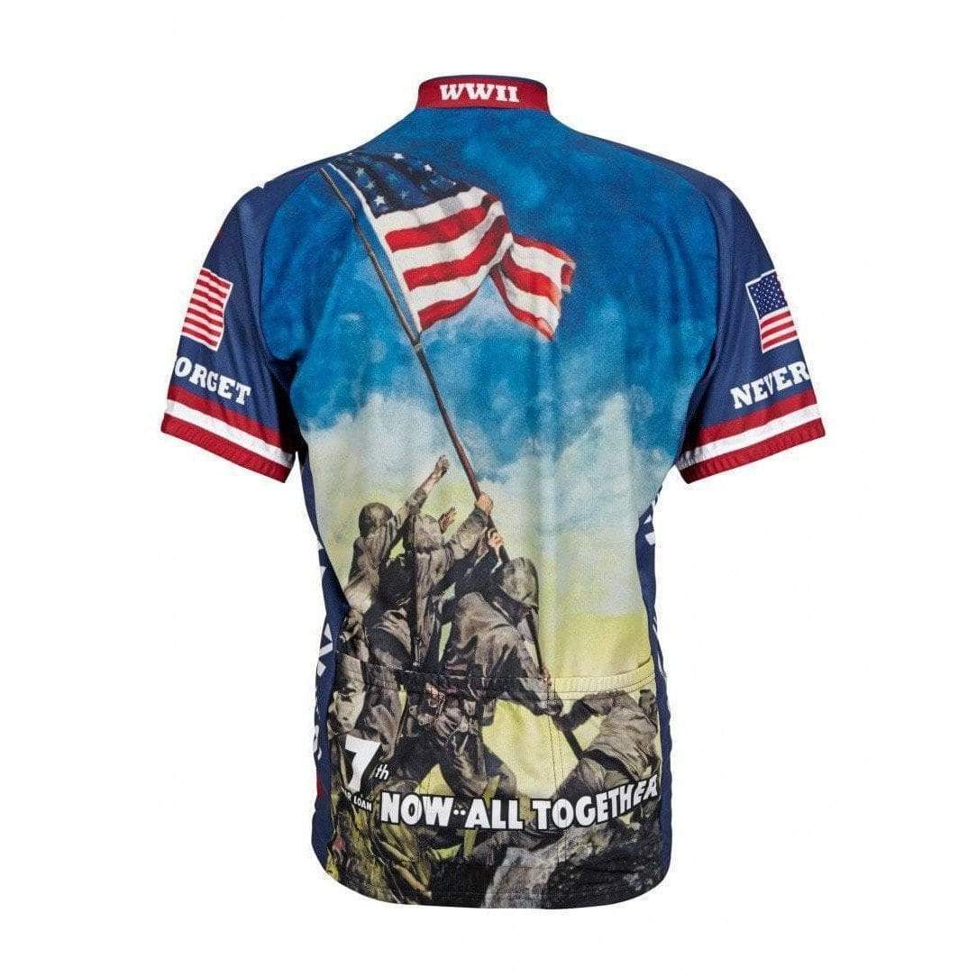 World Jerseys Men's Iwo Jima Road Bike Jersey
