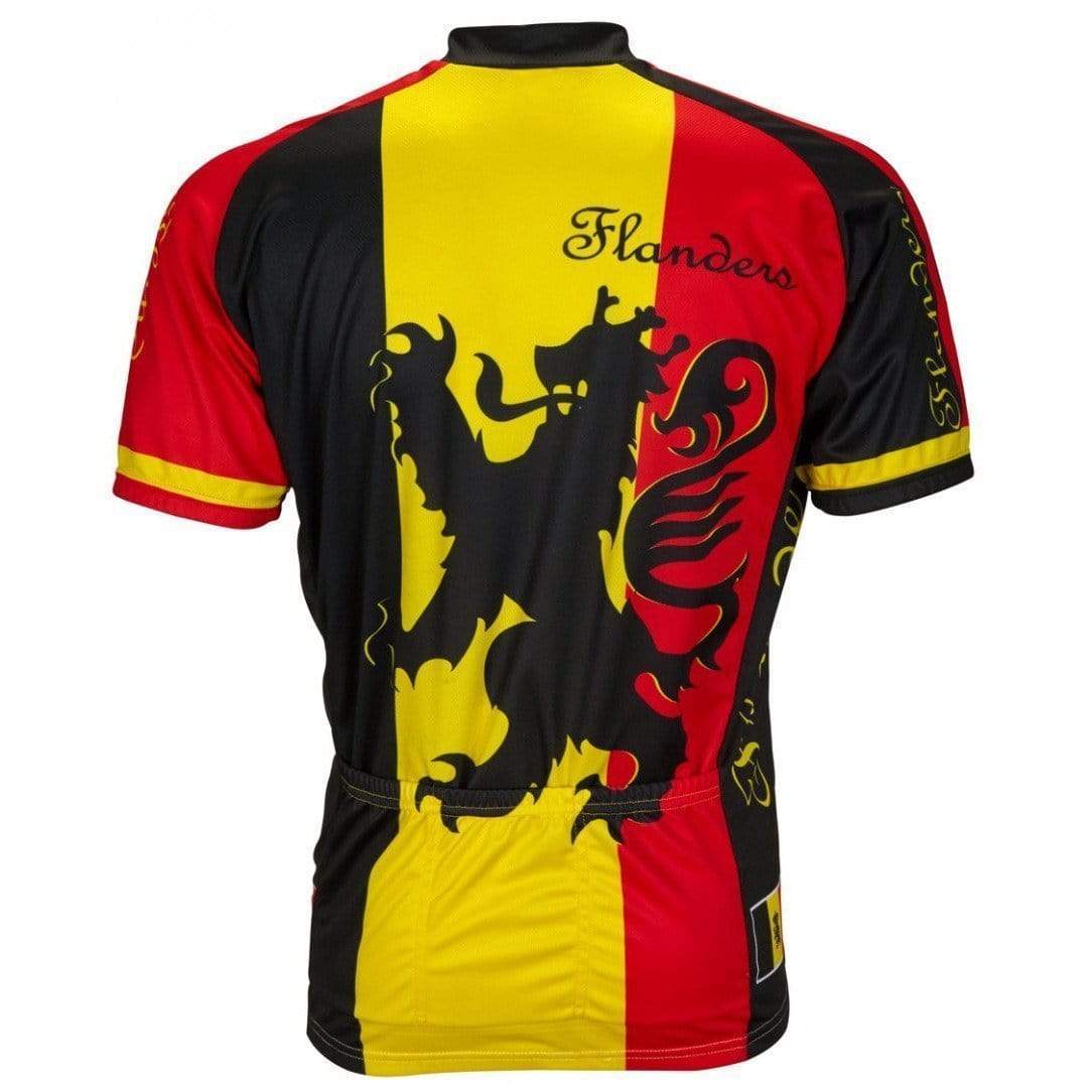 World Jerseys Men's Lion of Flanders Road Bike Jersey