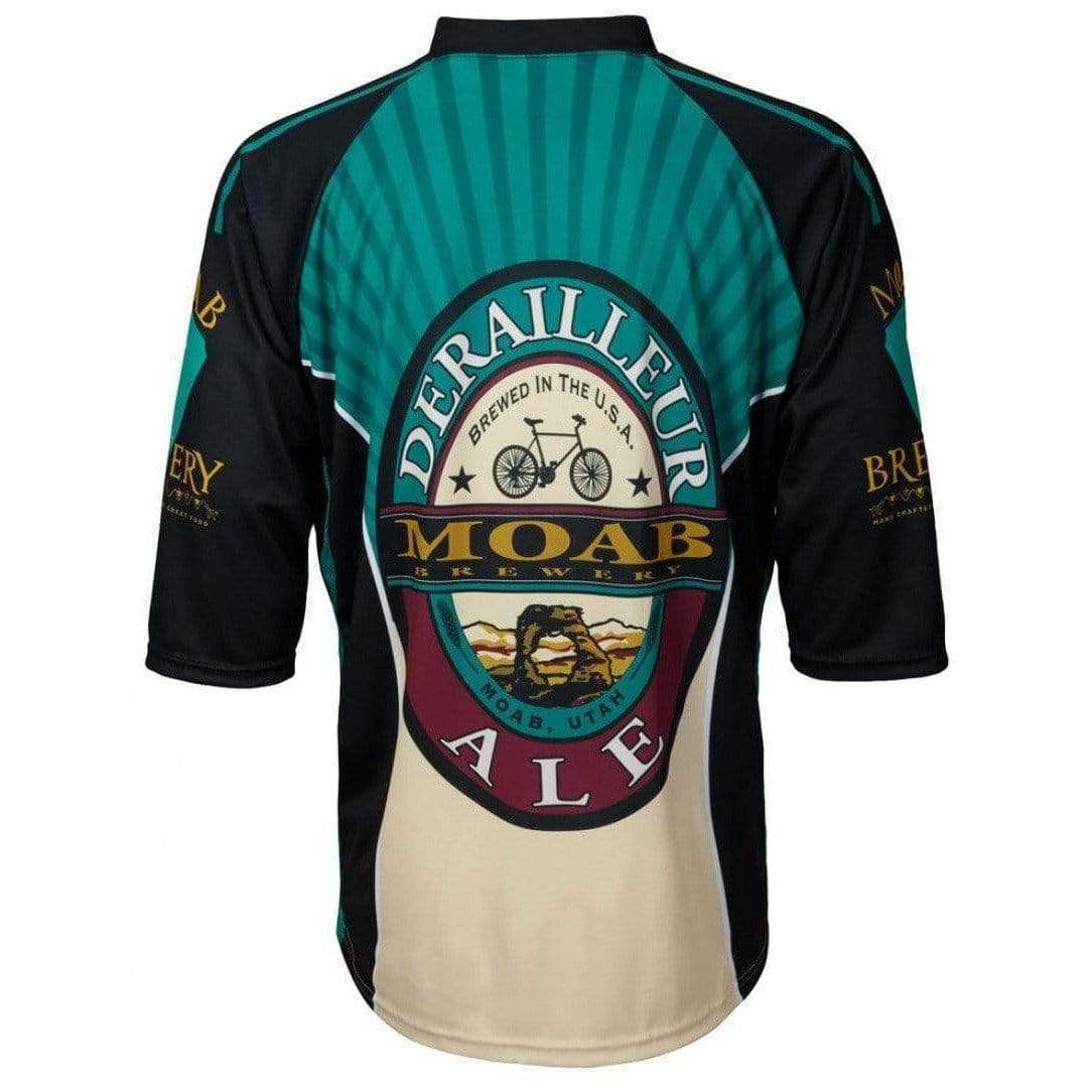 World Jerseys Men's Moab Brewery Derailleur Ale Mountain Bike Jersey