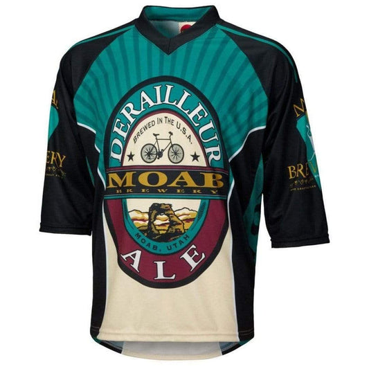 World Jerseys Men's Moab Brewery Derailleur Ale Mountain Bike Jersey