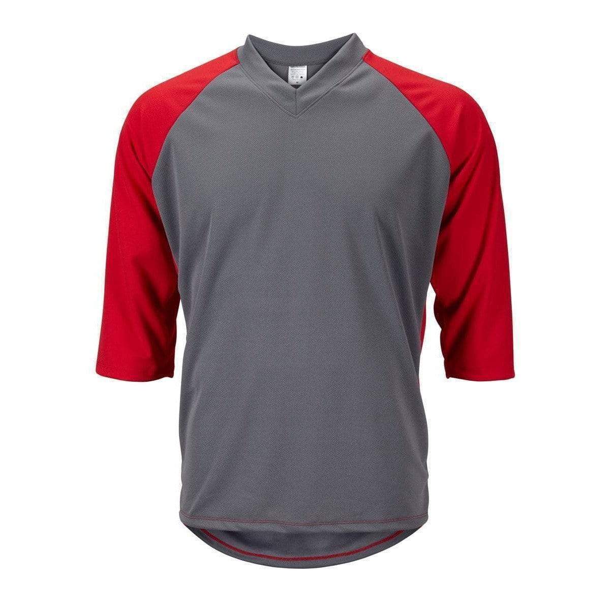 World Jerseys Men's Mountain Bike Jersey - Grey/Red