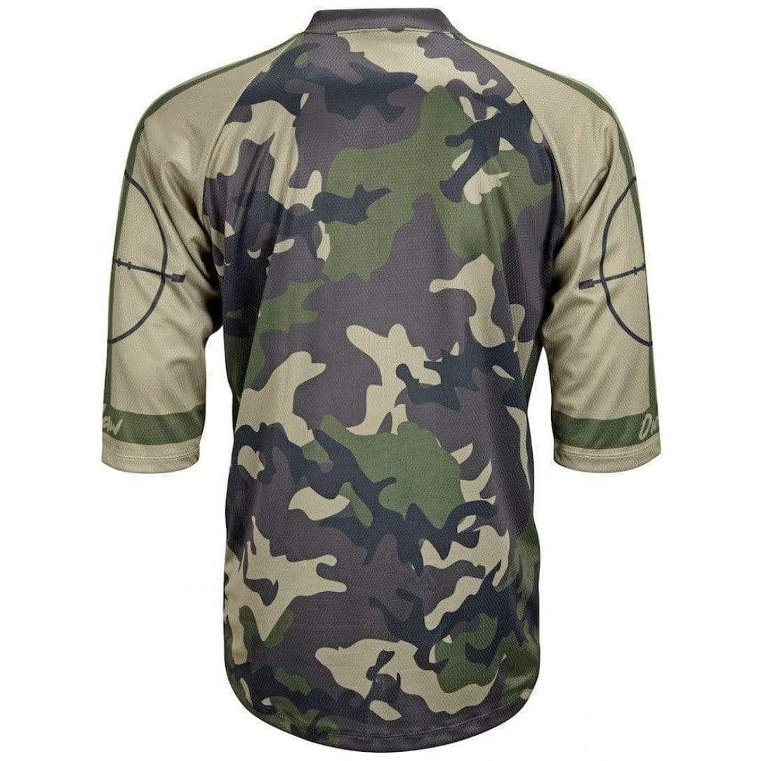 World Jerseys Men's Outlaw Green Camo Mountain Bike Jersey