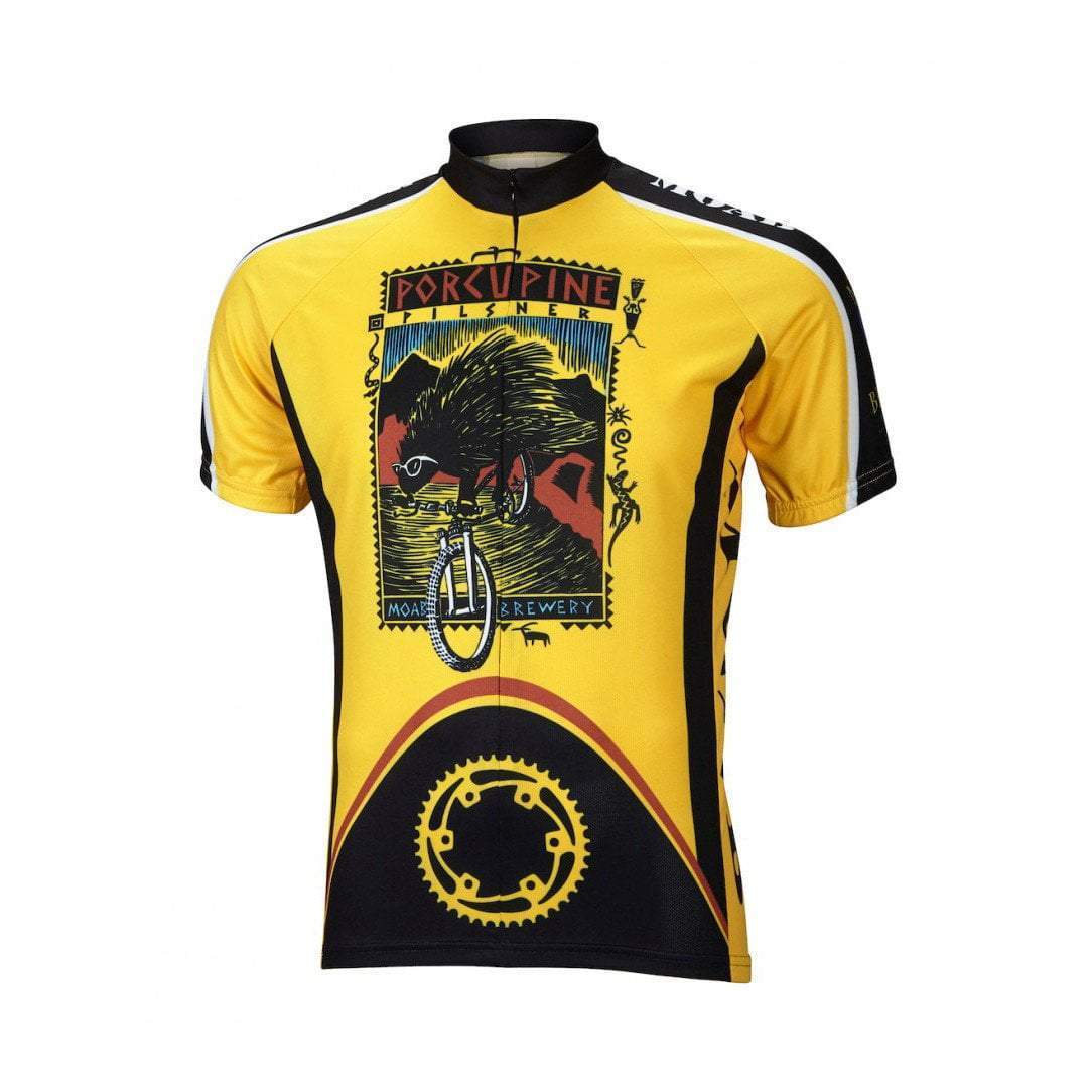 World Jerseys Men's Porcupine Pilsner Road Bike Jersey