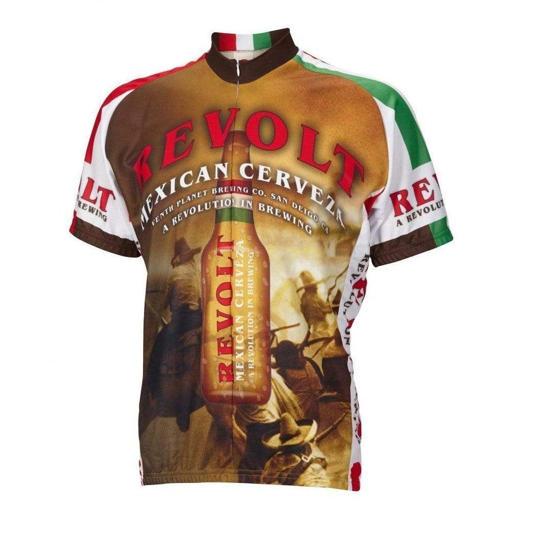 World Jerseys Men's Revolt Cerveza Road Bike Jersey
