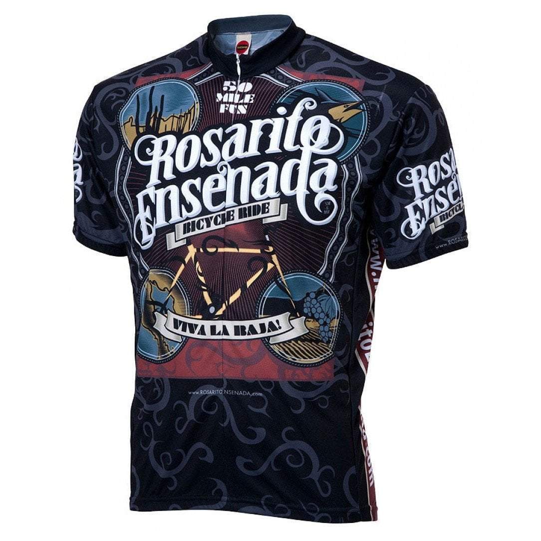 World Jerseys Men's Rosarito Viva la Baja Road Bike Jersey