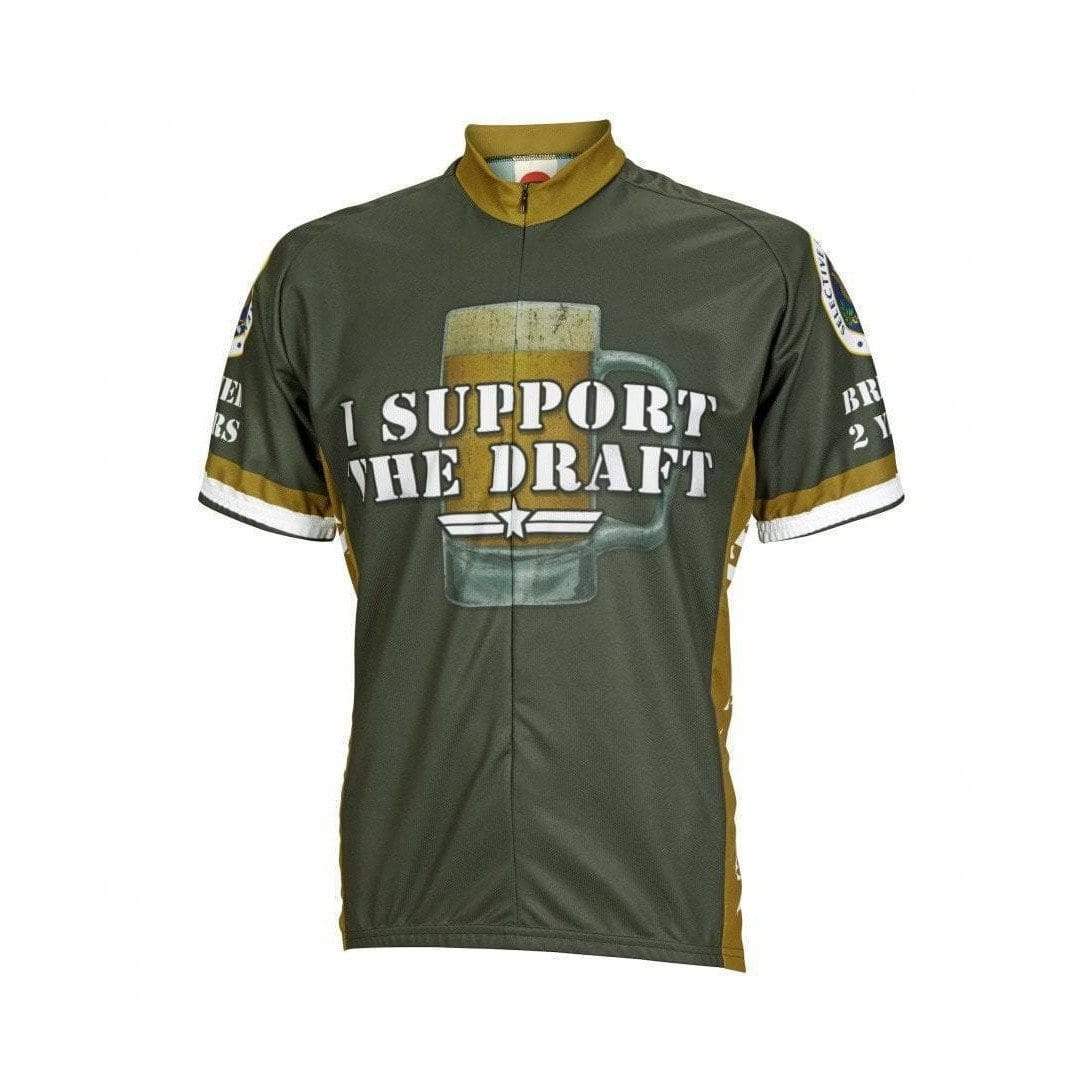 World Jerseys Men's Support the Draft Road Bike Jersey