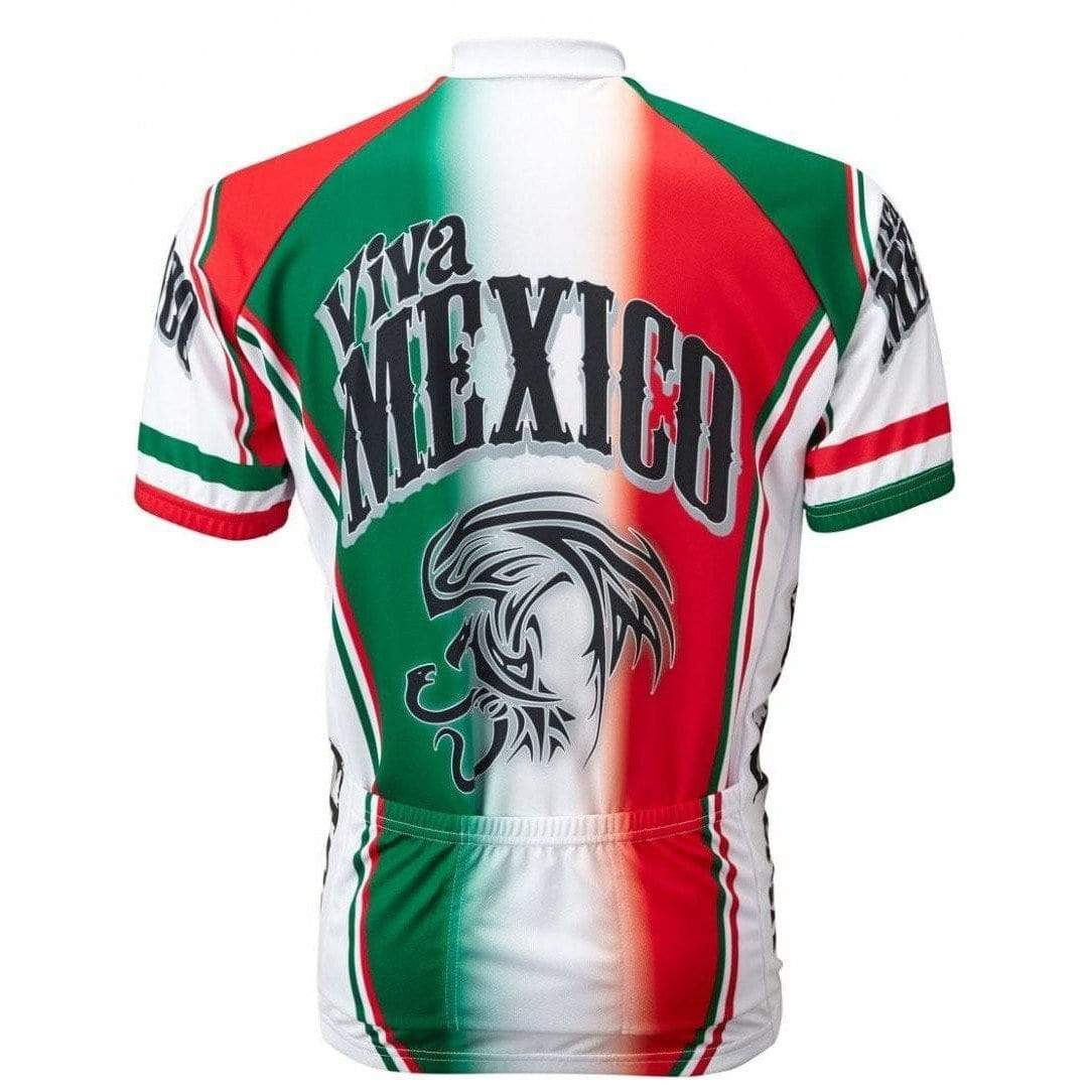 World Jerseys Men's Viva Mexico Road Bike Jersey