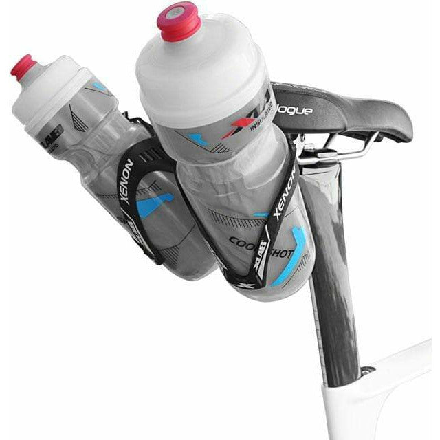 XLAB Mini Wing 105 Saddle Mounted Dual Bike Water Bottle Carrier System