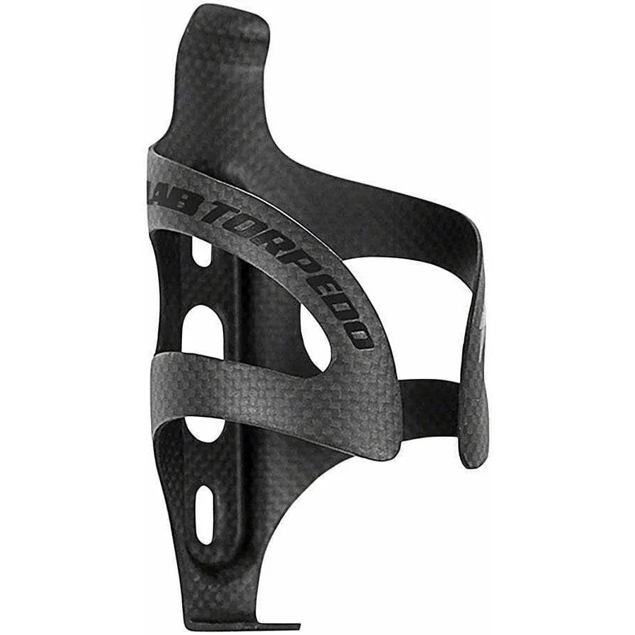 XLAB Torpedo Carbon Aero Bike Water Bottle Cage: Matte Black