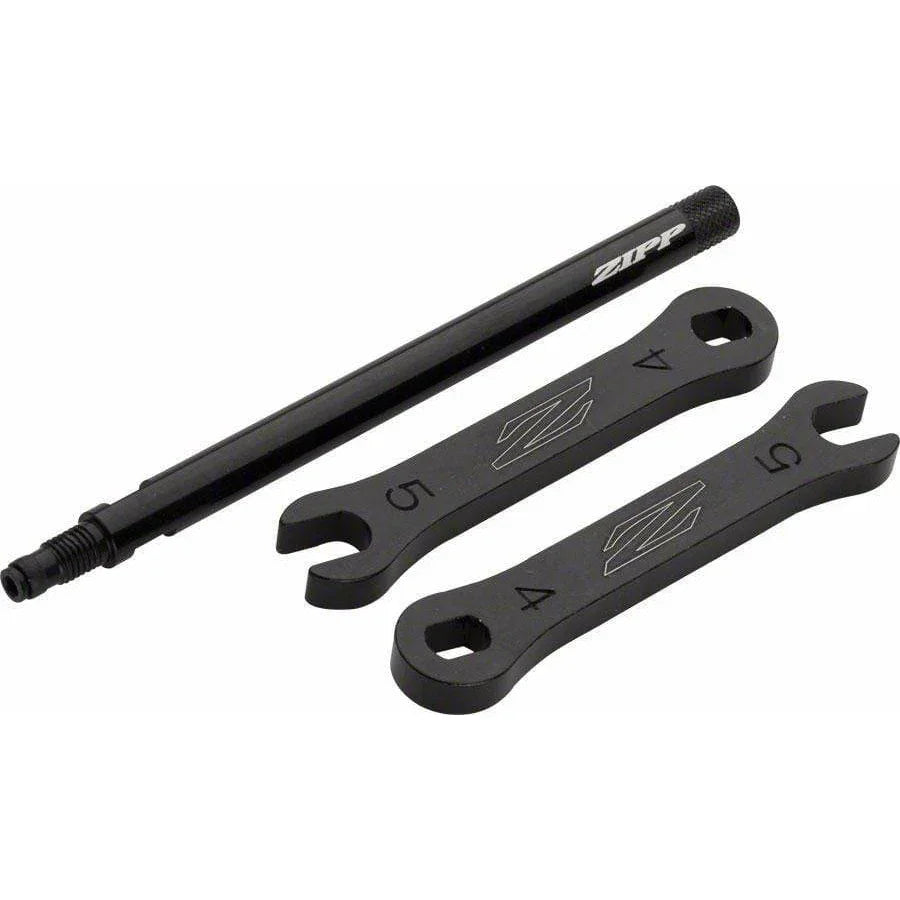 Zipp Speed Weaponry Tangente Aluminum Knurled Bike Valve Extender: 98mm for 1080